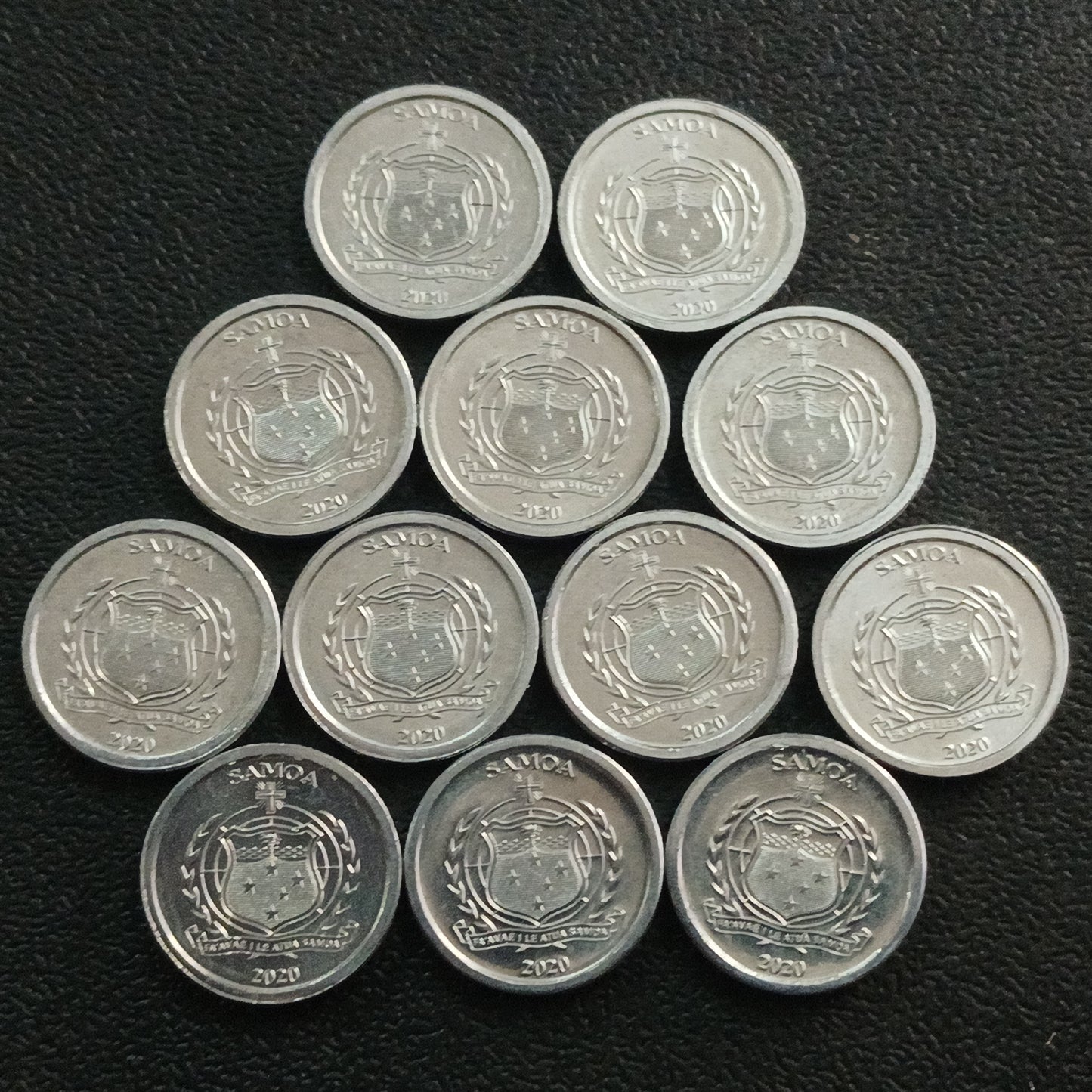 1 Sene 2020 - Set of 12 UNC Coins : Birds Series