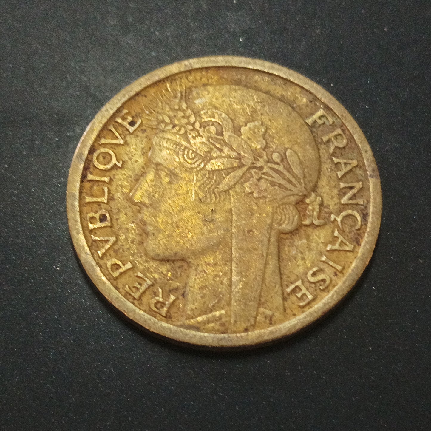 1 Franc 1944 (Scarce) - French West Africa ( Ref : AUC1445)