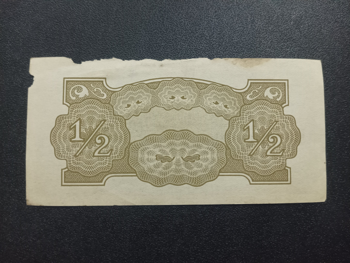 1/2 Rupee 1942 - Japanese Occupation of Myanmar (Ref : AUC0942)