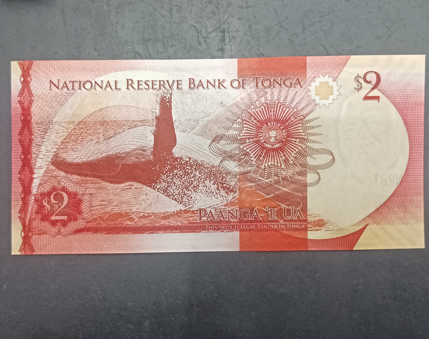 2 Pa'anga 2015 UNC - Tonga
