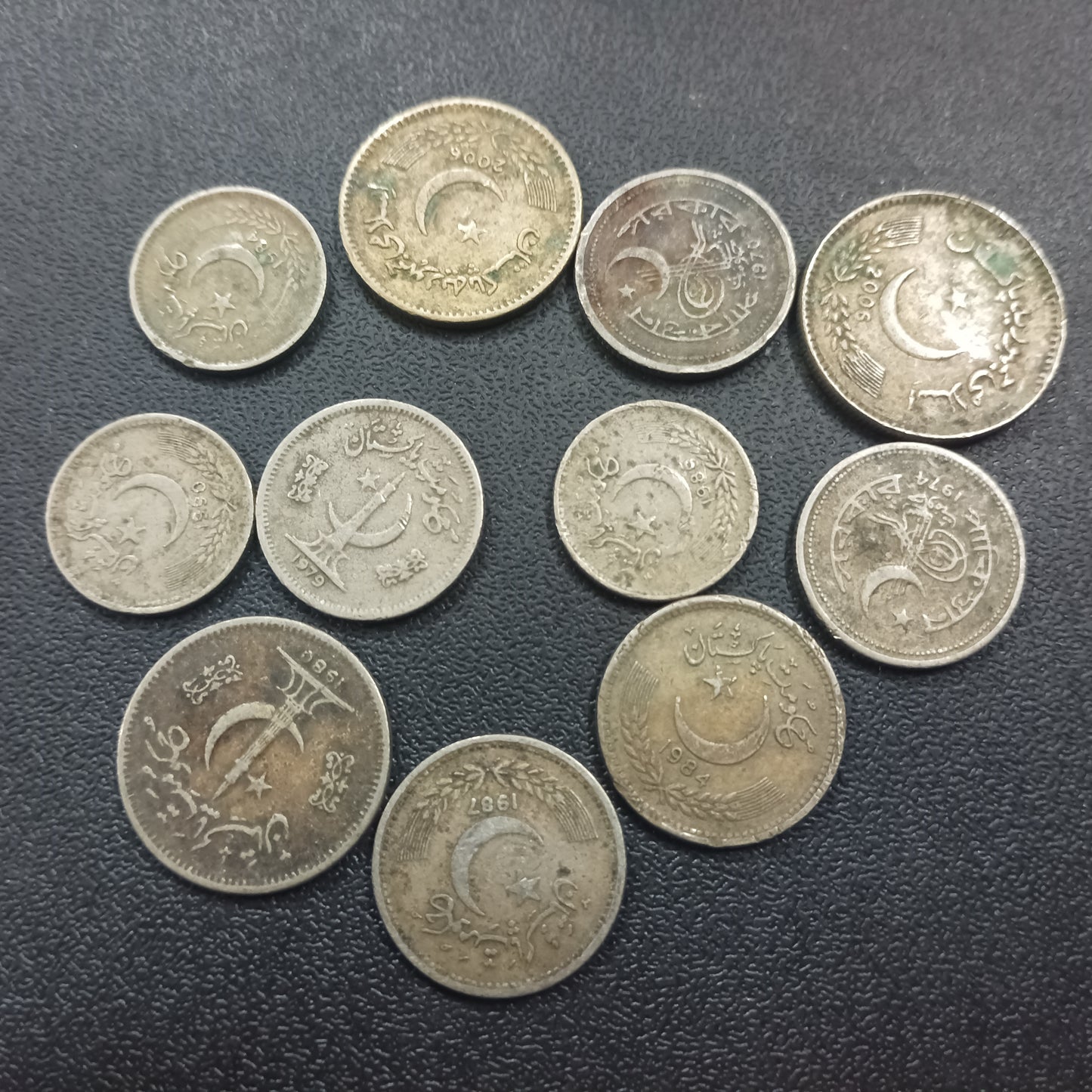Lot of 11 Coins -Pakistan (Ref : AUC0772)