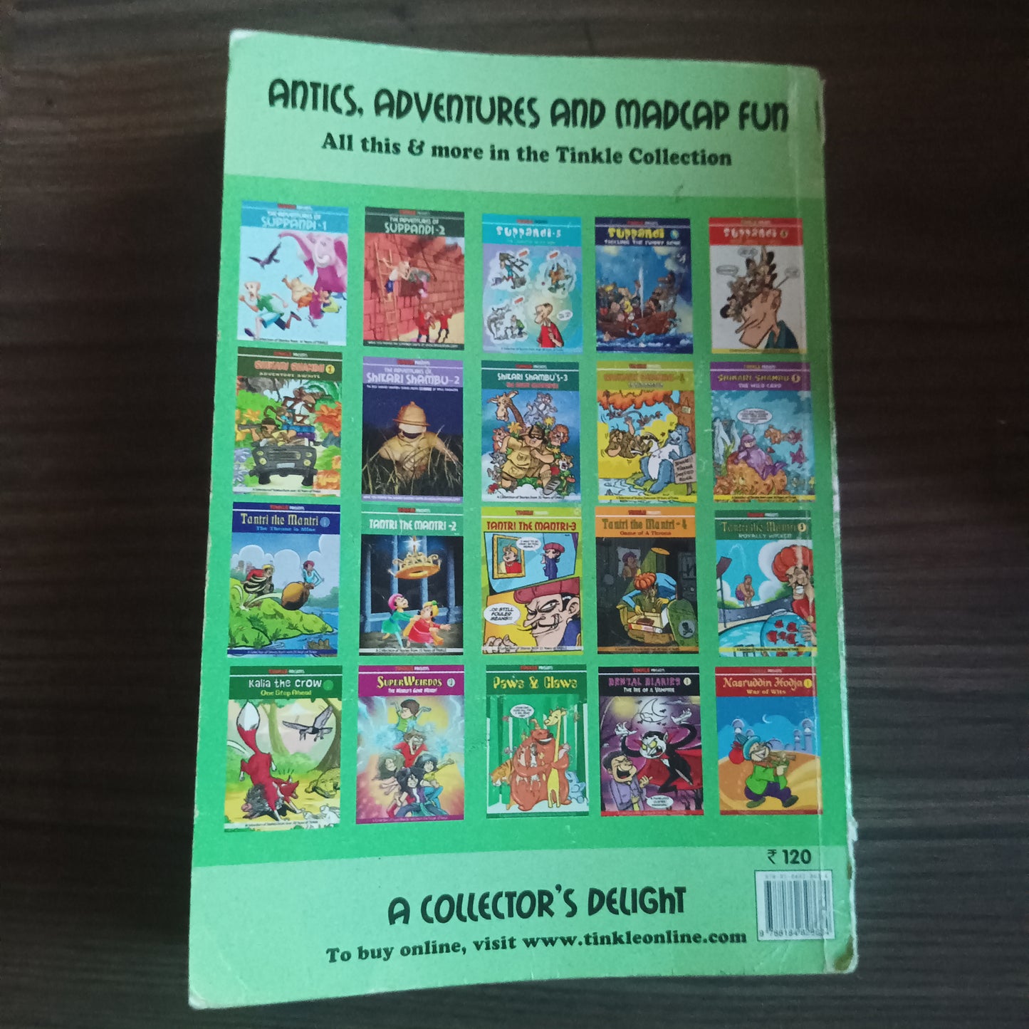 Tinkle Double Digest No 24- (Preowned - Good Condition)