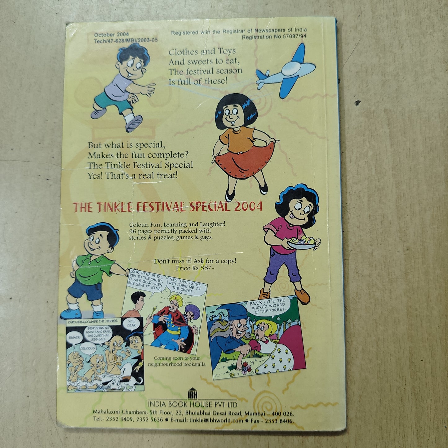 Tinkle Digest Vol. 9 No. 10 ( Preowned Good Condition)