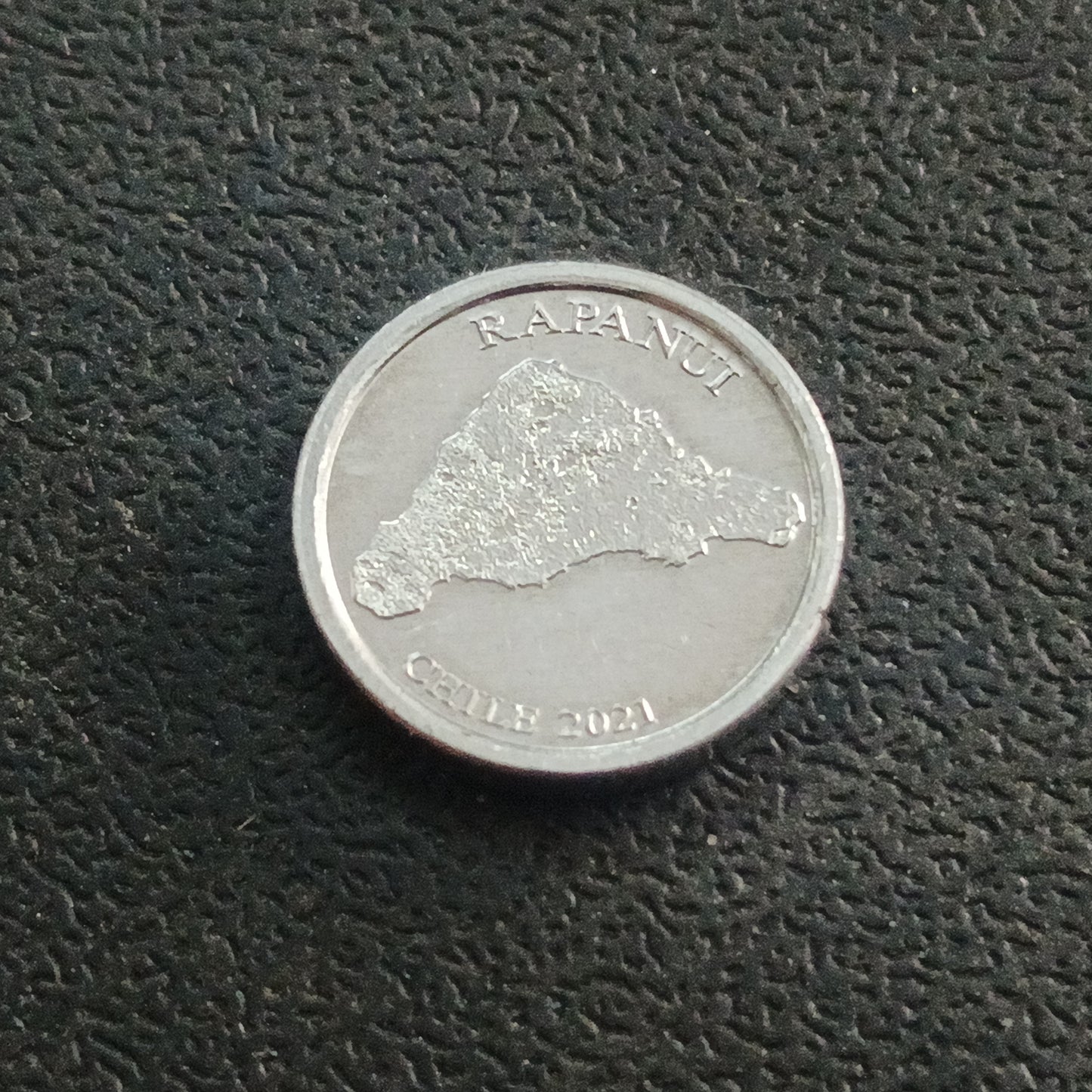 1 Peso 2021 - Rapa Nui (Easter Islands) Aluminiun - Type 10