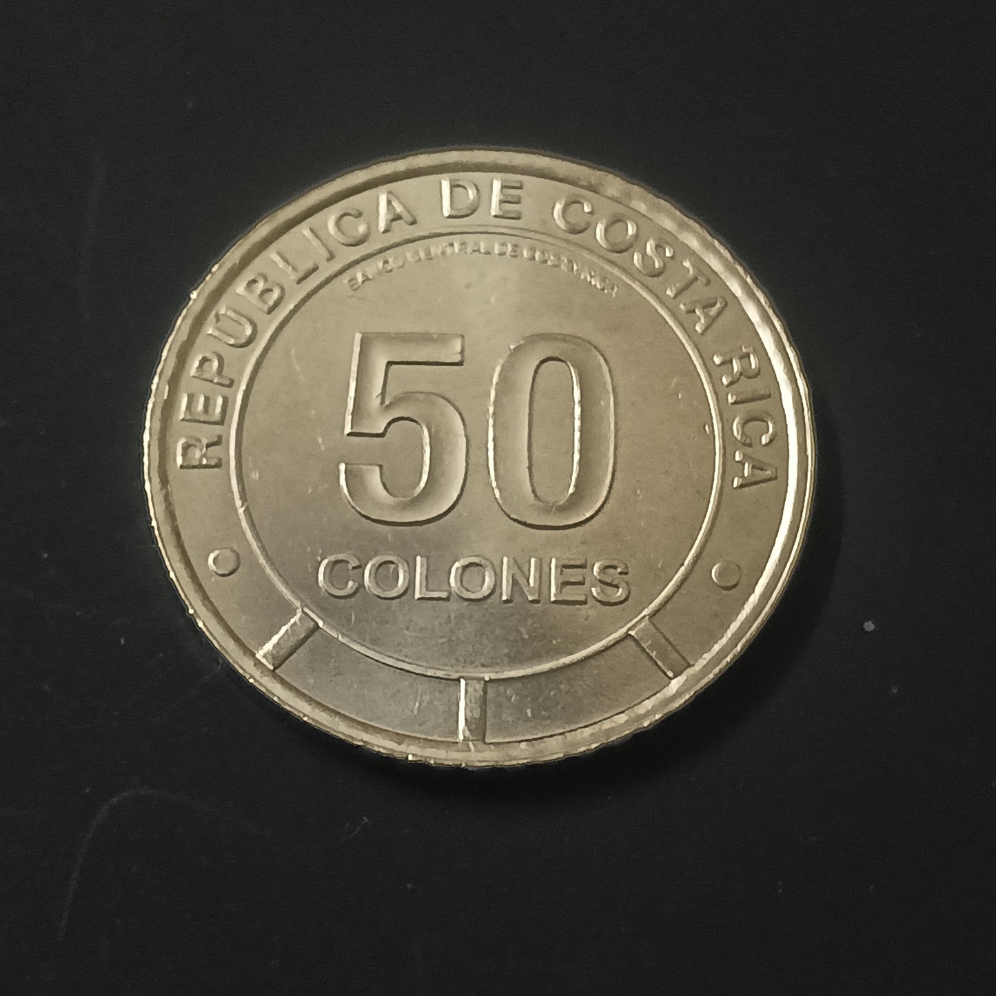 50 Colones (Racer Mangrove Crab) 2023 UNC - Costa Rica
