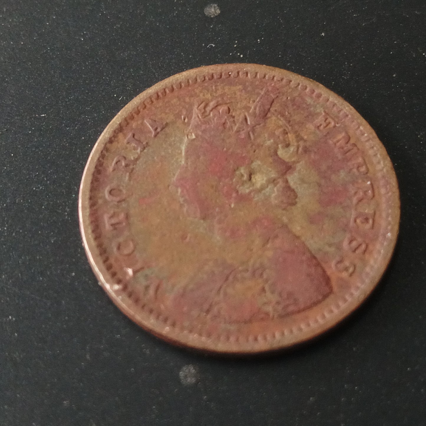 1/12 Anna 1889 Victoria Scarce (Ref : AUC1344)