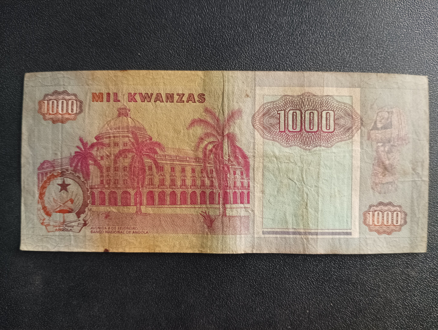 1000 Kwanzas 1991 (Used Good Condition) - Angola