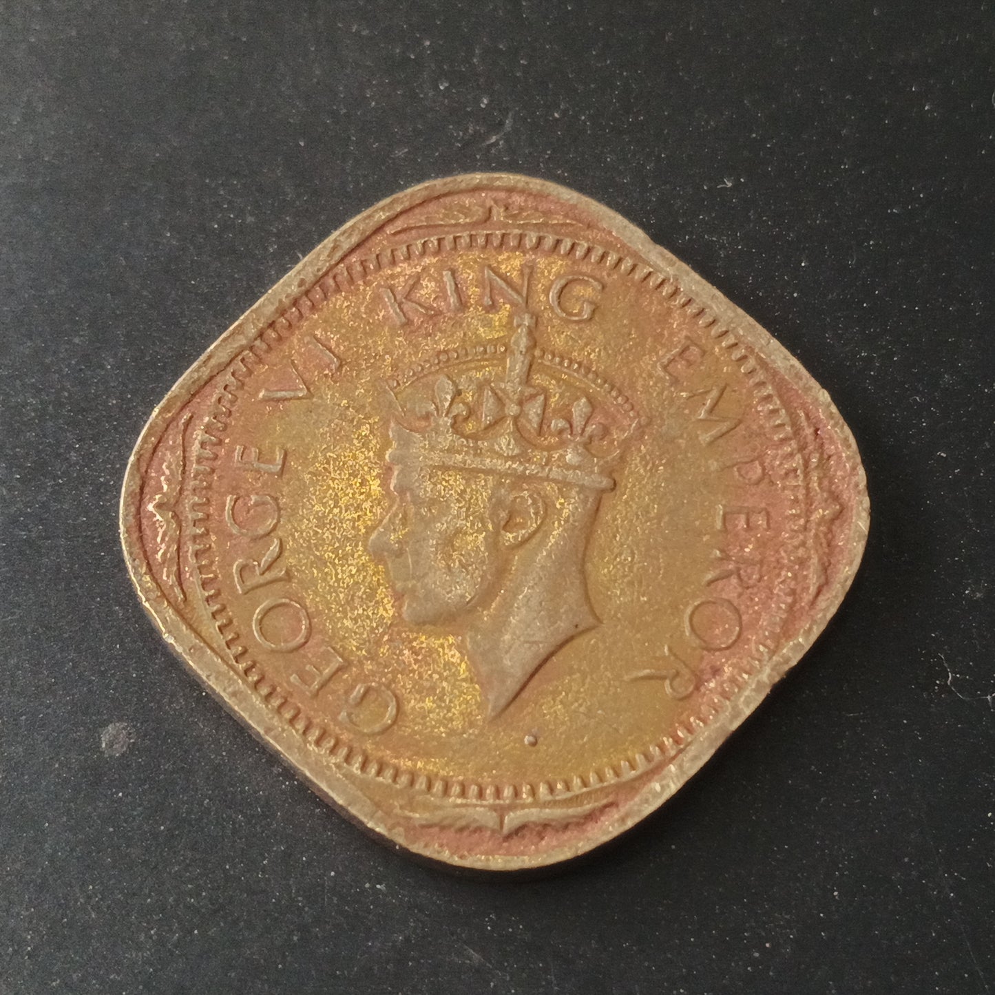 2 Anna 1942 Bombay George VI- (Ref : AUC1514)