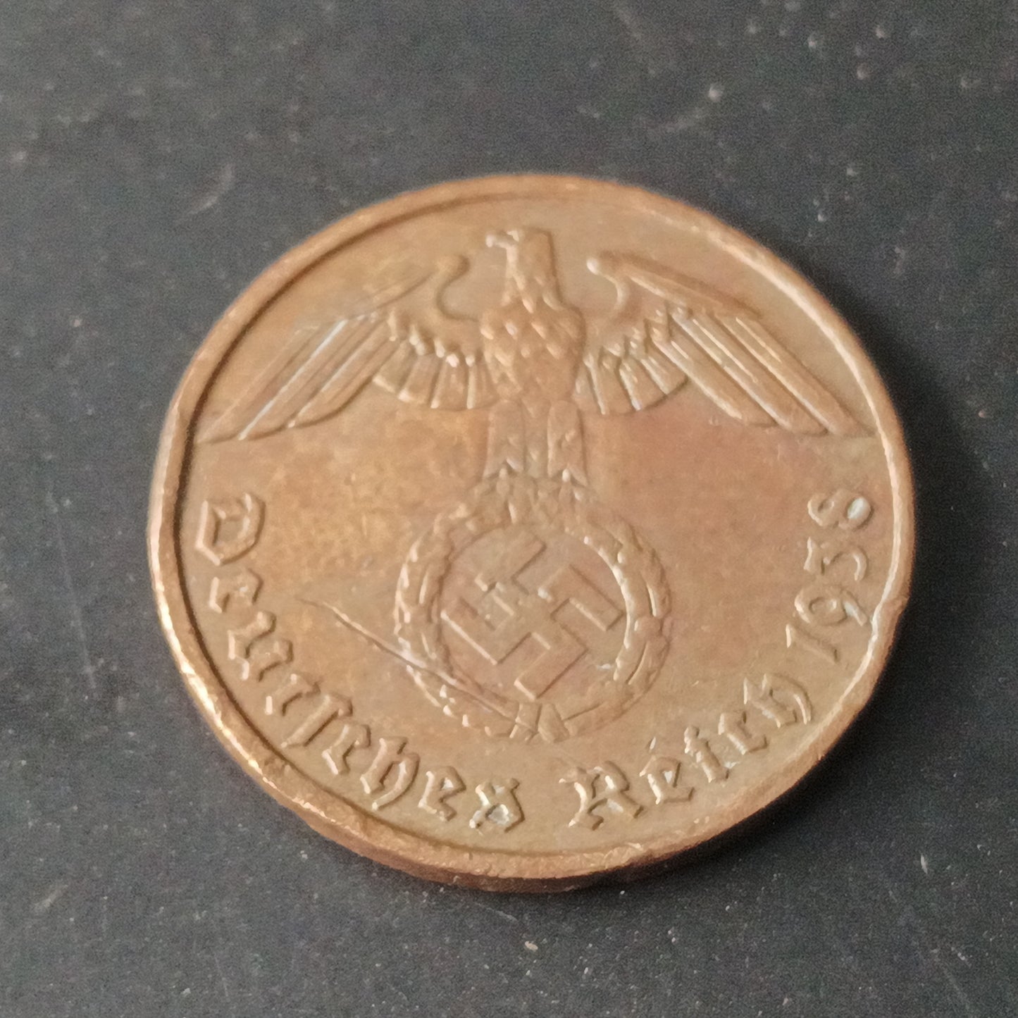 2 Reichspfennig 1938 J - Germany (Ref : AUC1430)
