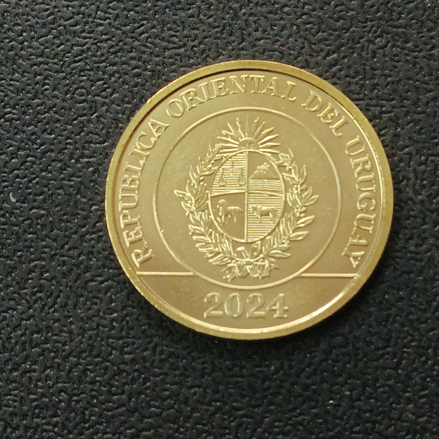 2 Pesos Uruguayos (Carpincho)
UNC 2024 - Uruguay