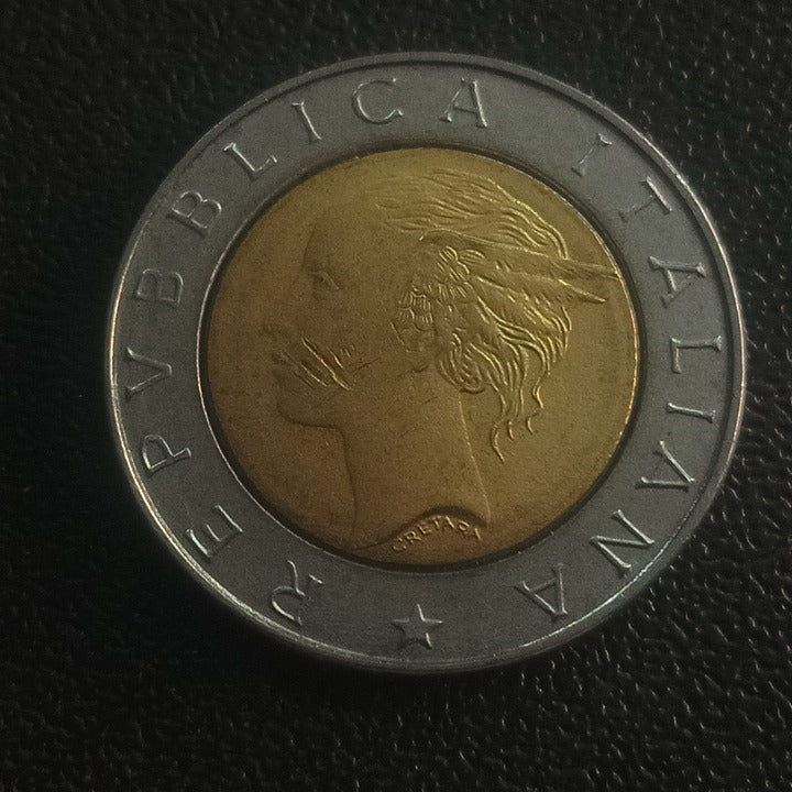 500 Lire 1997 (Italian Traffic Police) - Italy