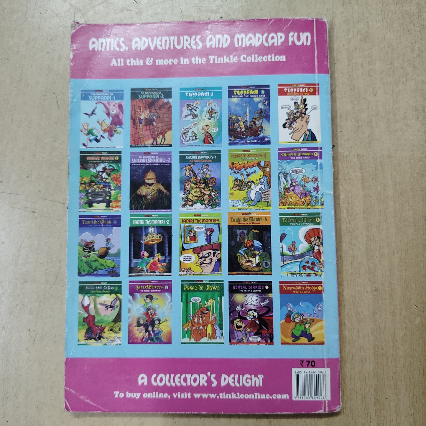 Tinkle Digest No. 43 ( Preowned Good Condition)