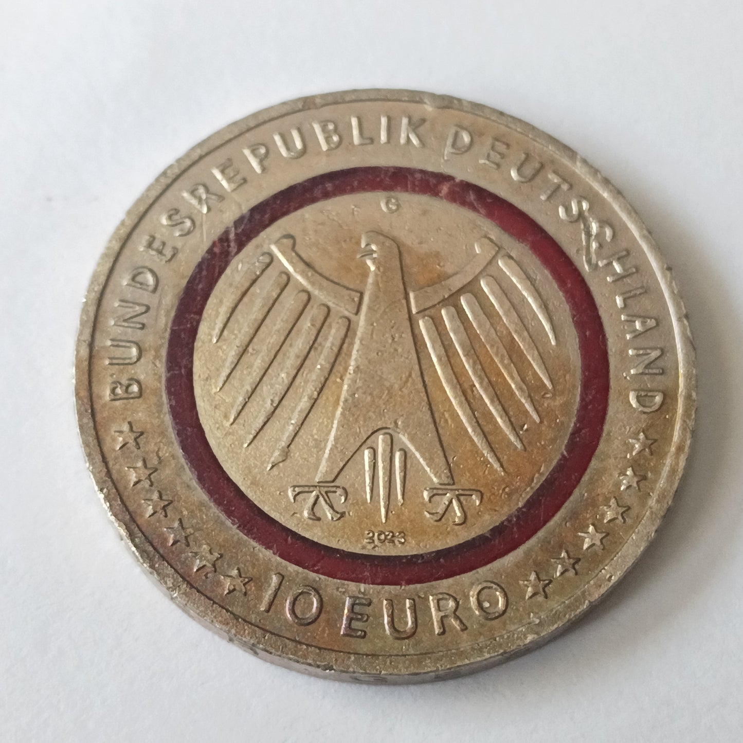 10 Euros 2023G (Feuerwehr) - Germany (Ref: AUC1823)