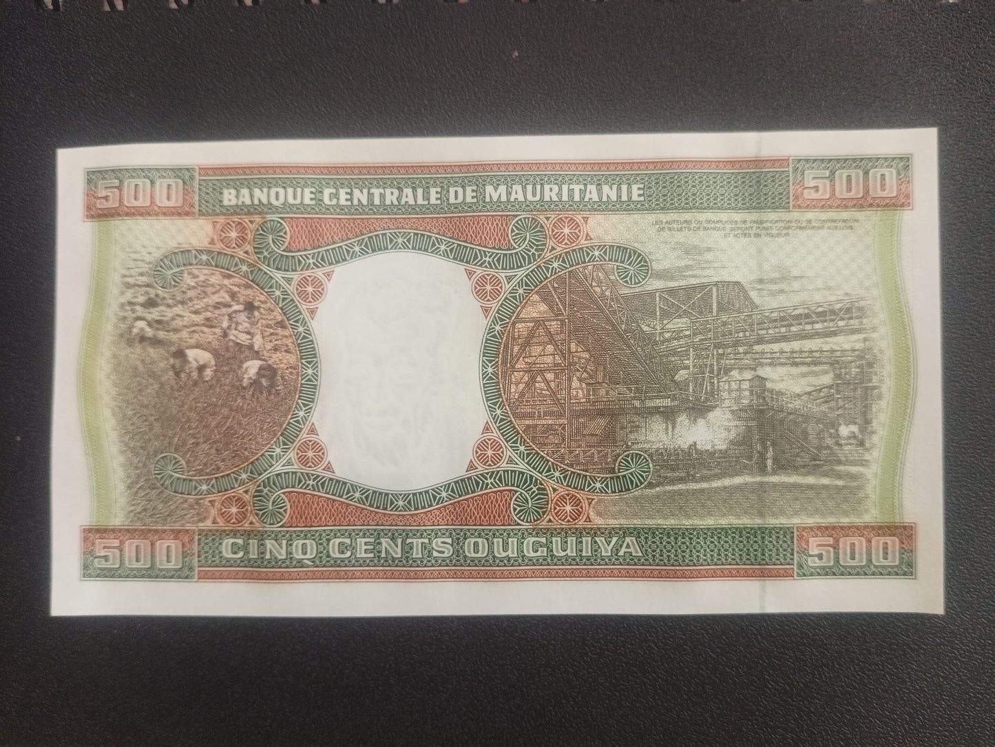 500 Ouguiya 2002 UNC - Mauritania