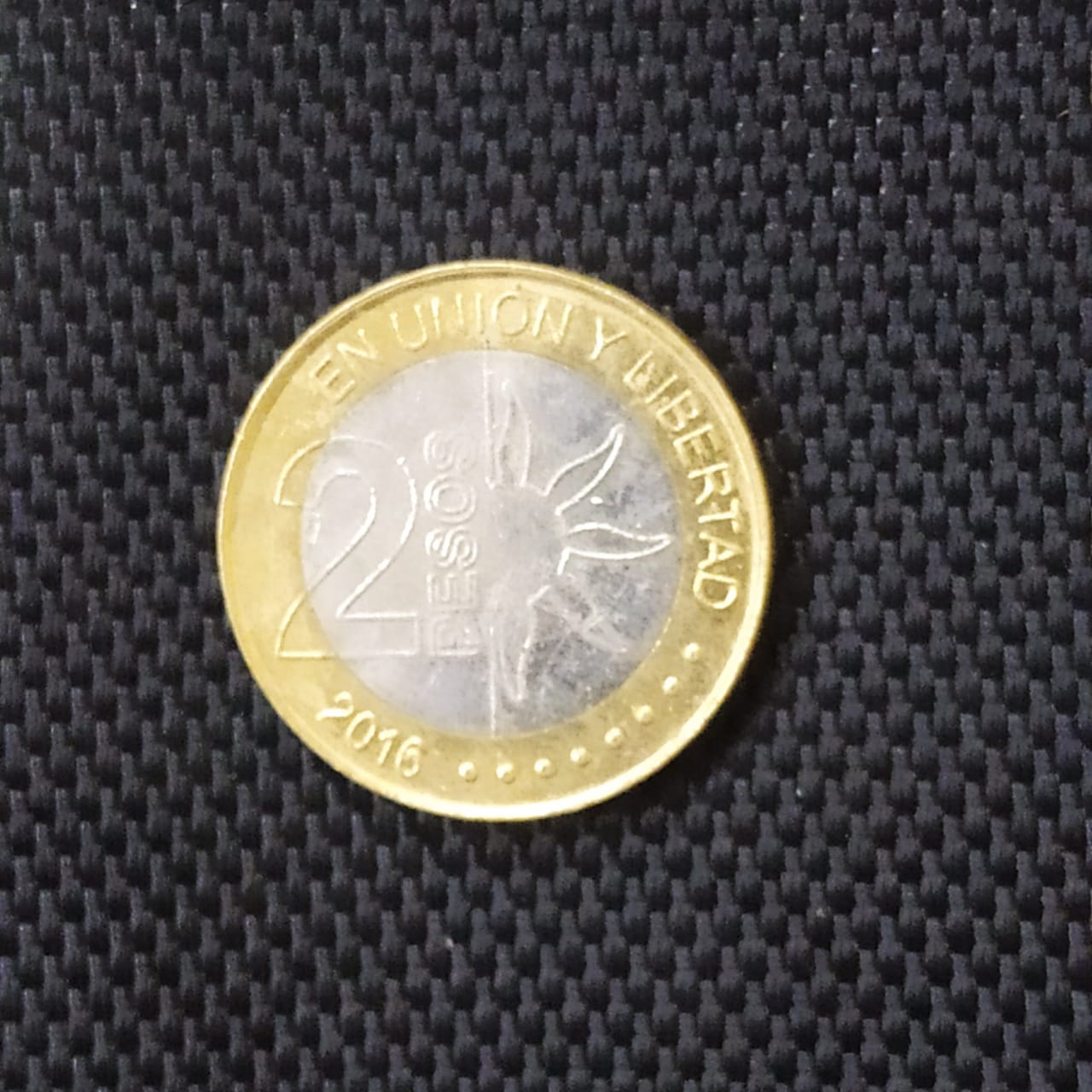 2 Pesos - Argentina ( Bicentennial of the Declaration of Independence Argentina)