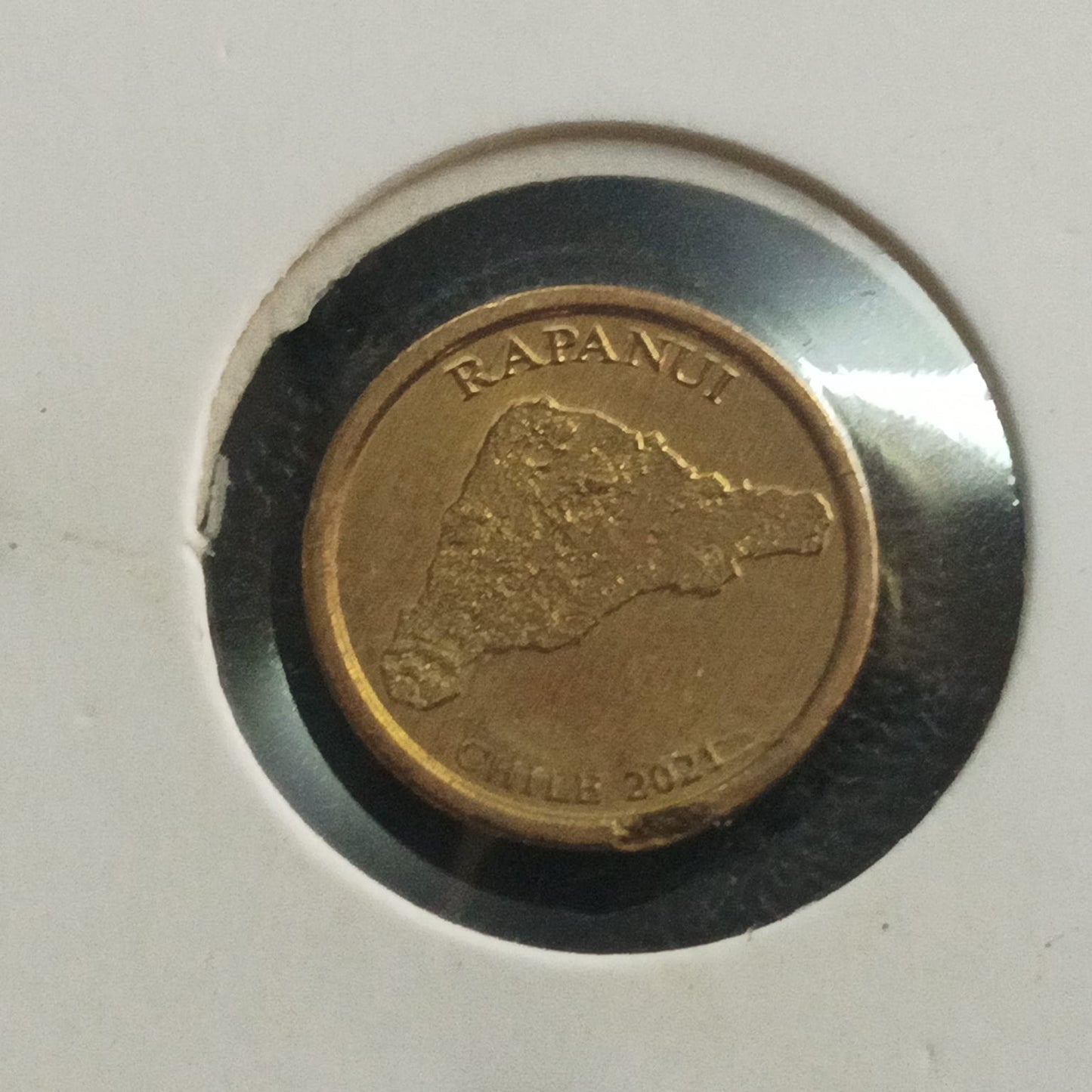 1 Peso 2021 - Rapa Nui (Easter Island) Type 2