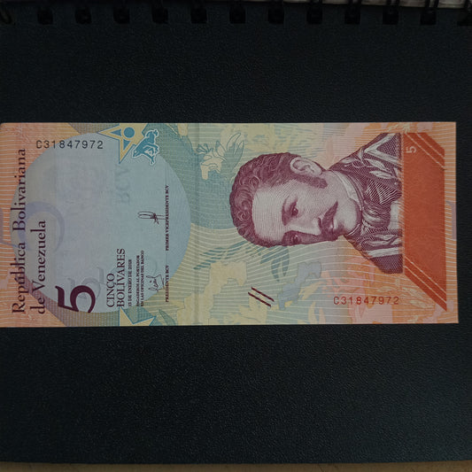 5 Bolivares  UNC - Venezuela