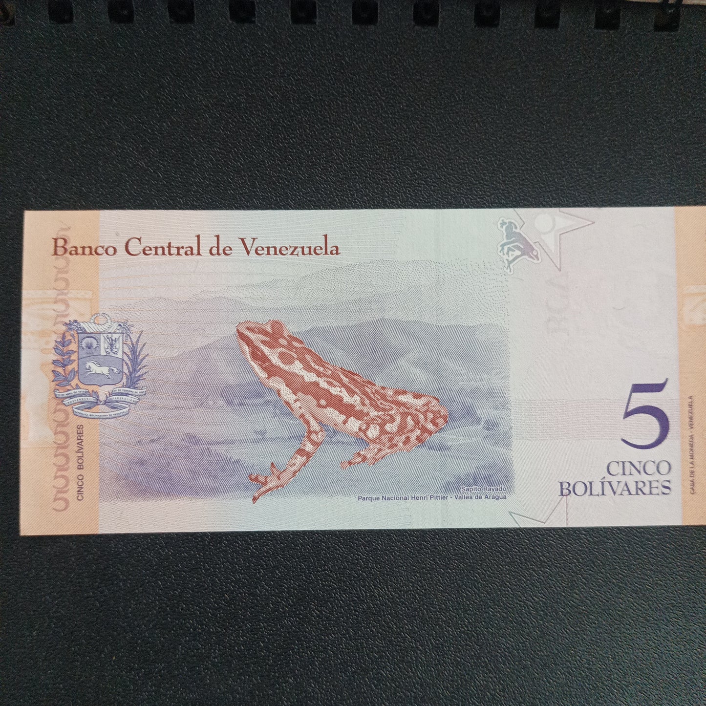 5 Bolivares  UNC - Venezuela