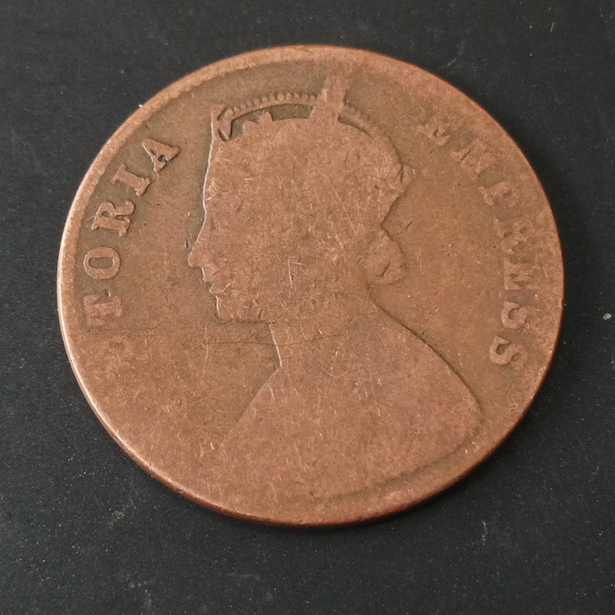 1/4 Anna 1897 Victoria - British India (Ref: AUc2058)