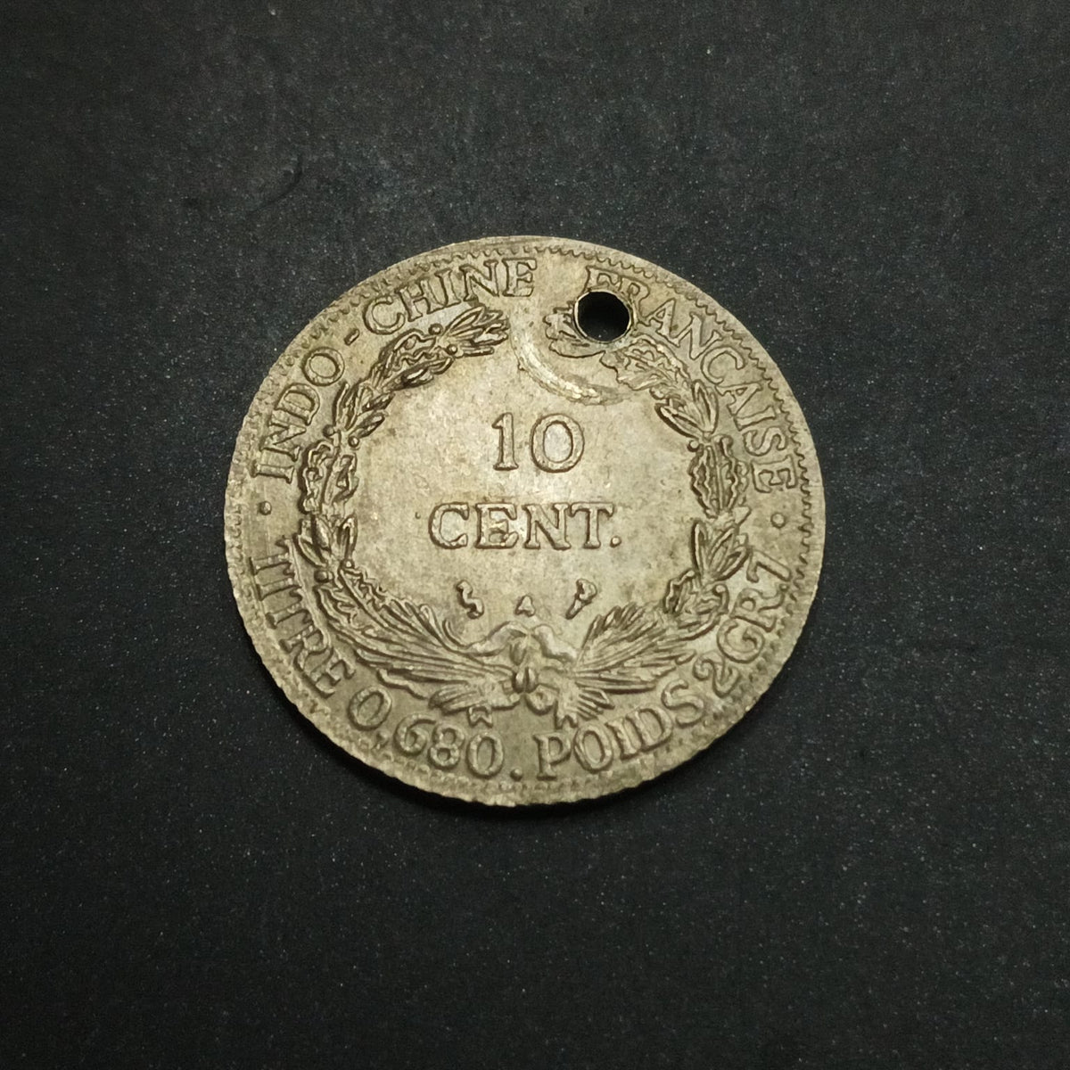 10 Cents (Pattern) Copper Nickel 1937 - French Indochina  - (Ref : AUC1967)
