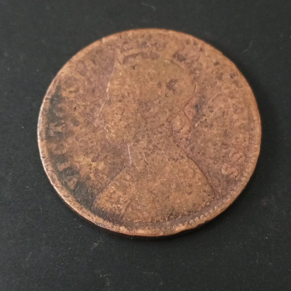 1/4 Anna 1901 Victoria - British India (Ref: AUc2057)