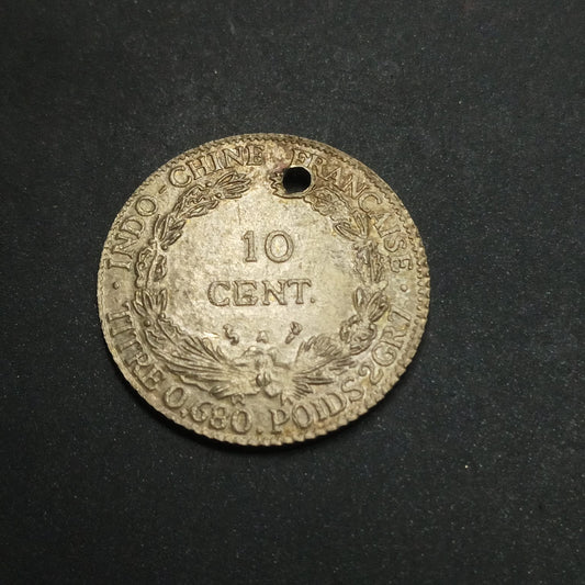 10 Cents (Pattern) Copper Nickel 1937 - French Indochina  - (Ref : AUC1968)