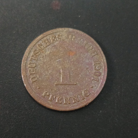 1 Pfennig 1901 A - Germany (Ref: AUC1931)