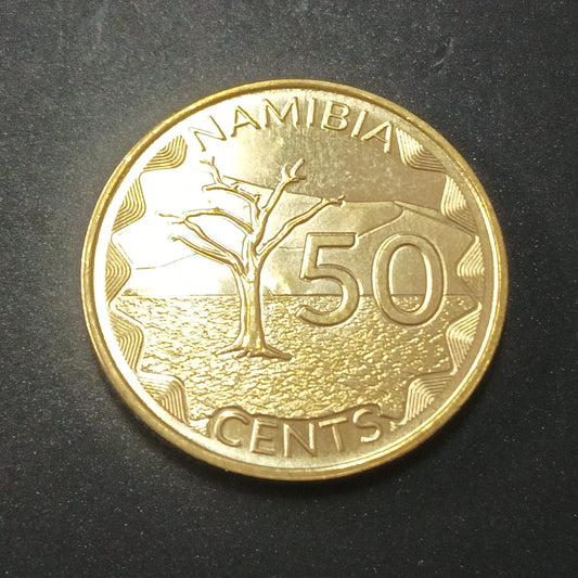 50 Cents 2025 UNC - Namibia
