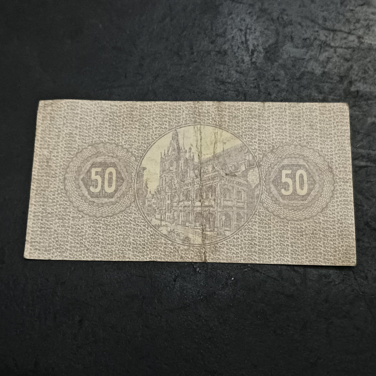 50 Pfennigs (1917-1918) - City of Cologne (notgeld) (Prussian province of Rhine) - German Notgeld (Ref: AUC2090)