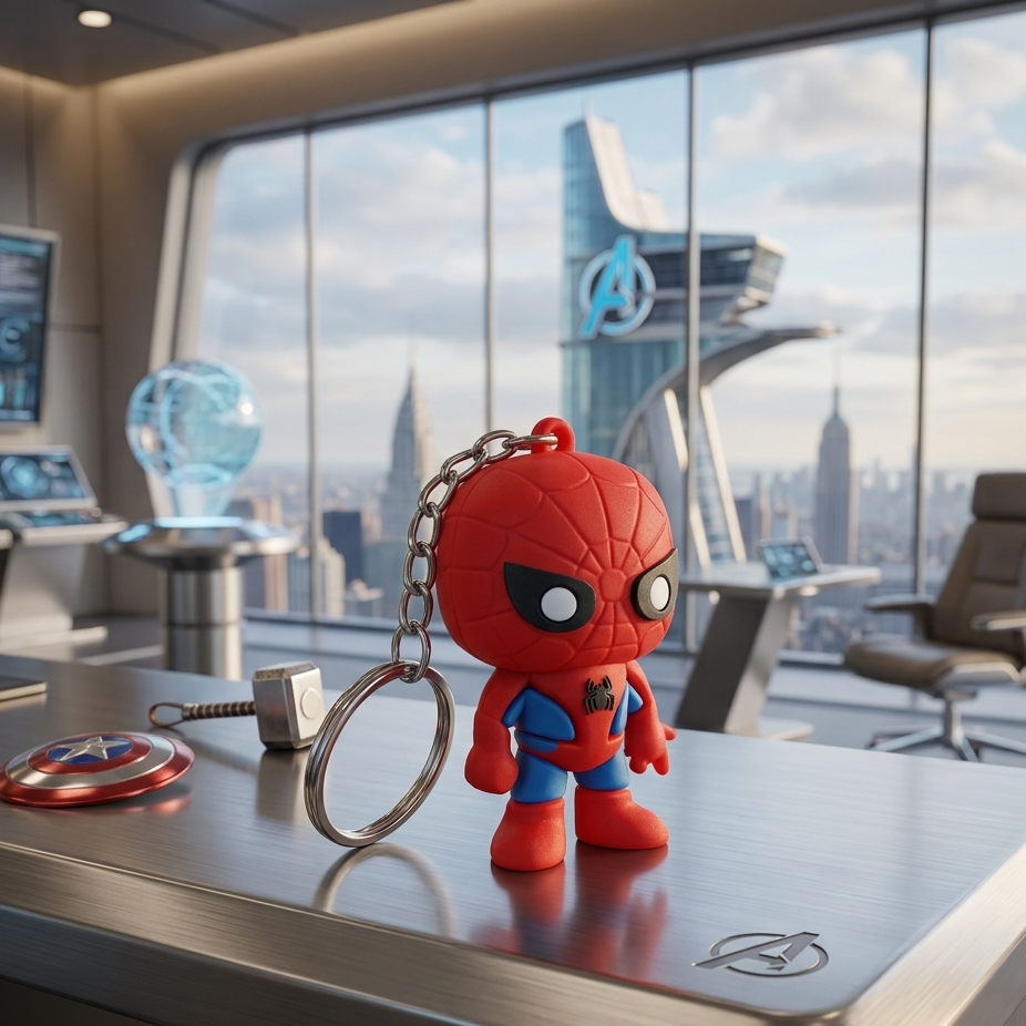Spider Man - Keychain (Big)