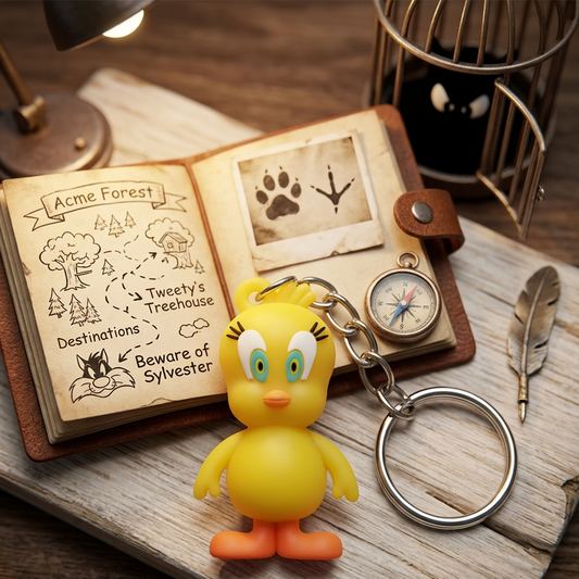 Tweety - Keychain (25mm x 30mm)