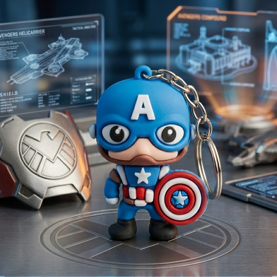 Captain America- Keychain (Big)