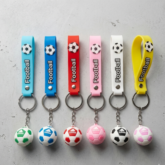 Soccer Keychain -Big Size (with Tag)