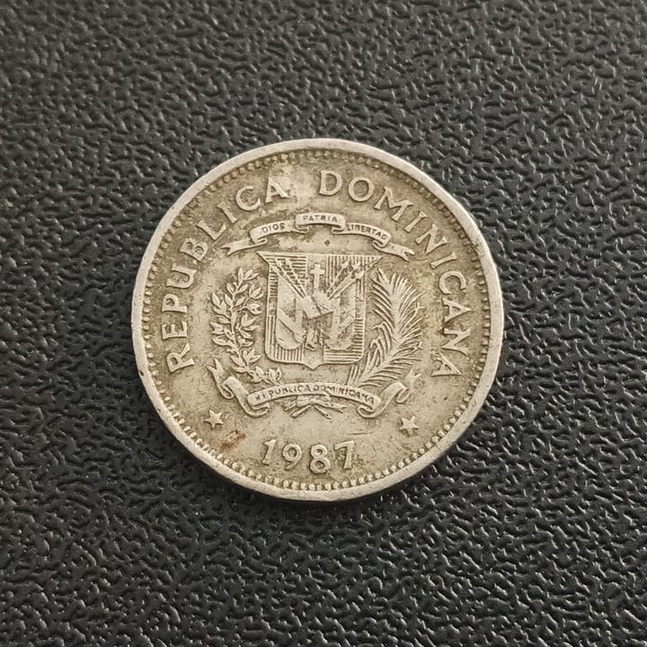 5 Centavos 1987 (Sanchez and Mella)