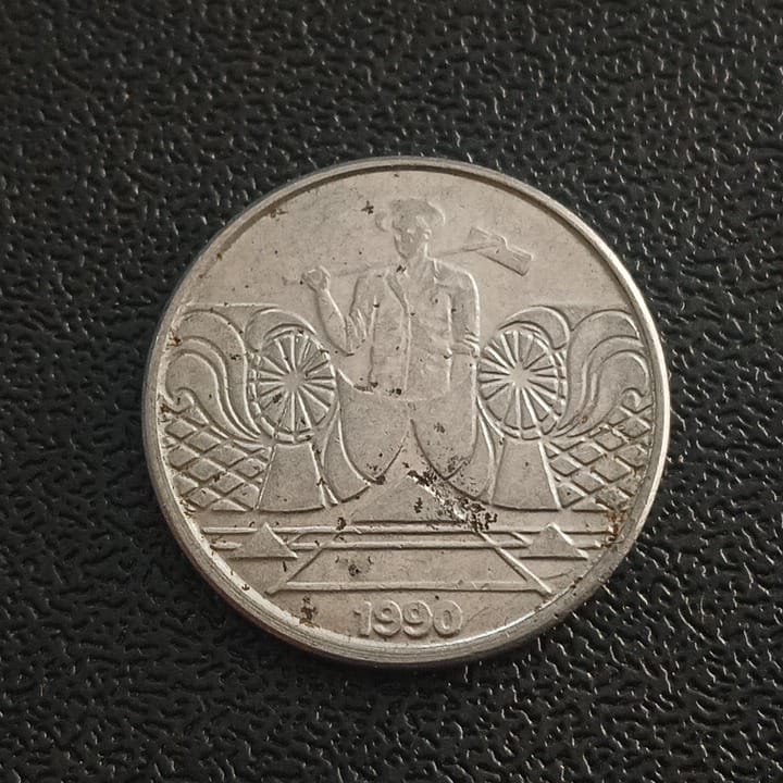 5 Cruzeiros 1990 - Brazil