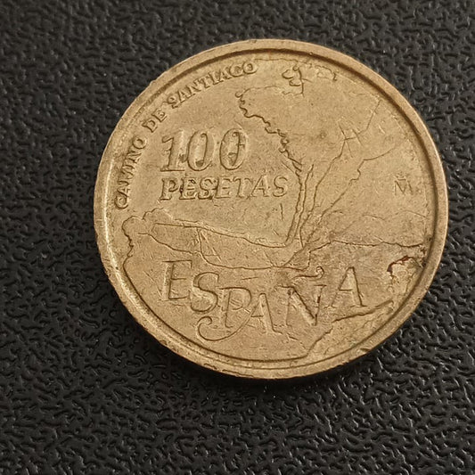 100 Pesetas 1993 (Way of St. James) - Spain