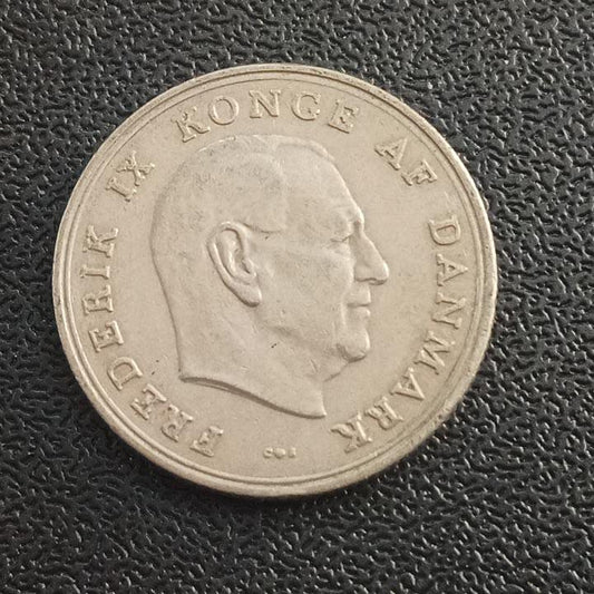 1 Krone Fredrick IX 1963 - Denmark