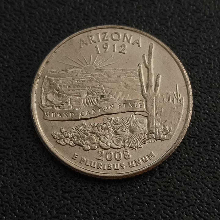 1/4 Dollar USA - Arizona