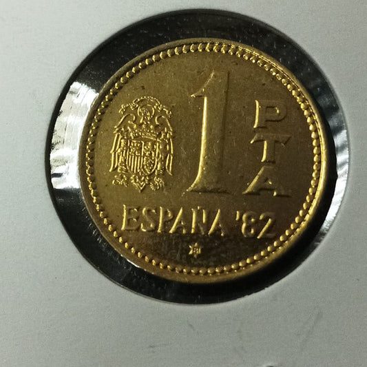 1 Peseta - Juan Carlos I España '82 (Fifa World Cup 1982) - Spain