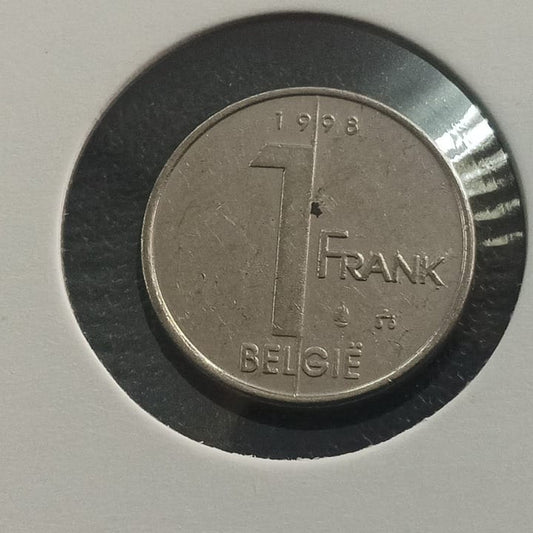 1 Franc Albert II - Belgium