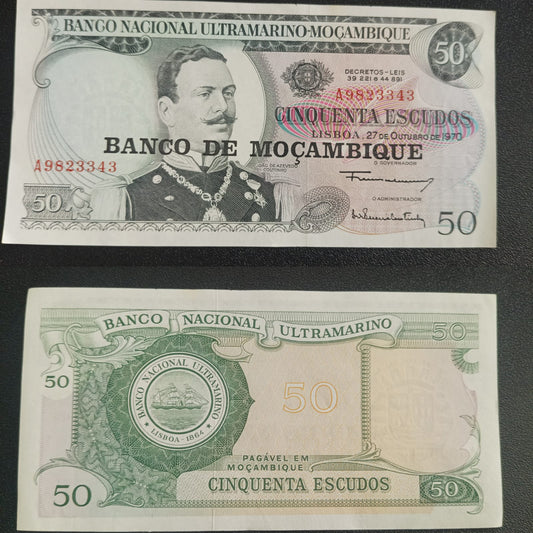 50 Escudos 1976 UNC - Mozambique