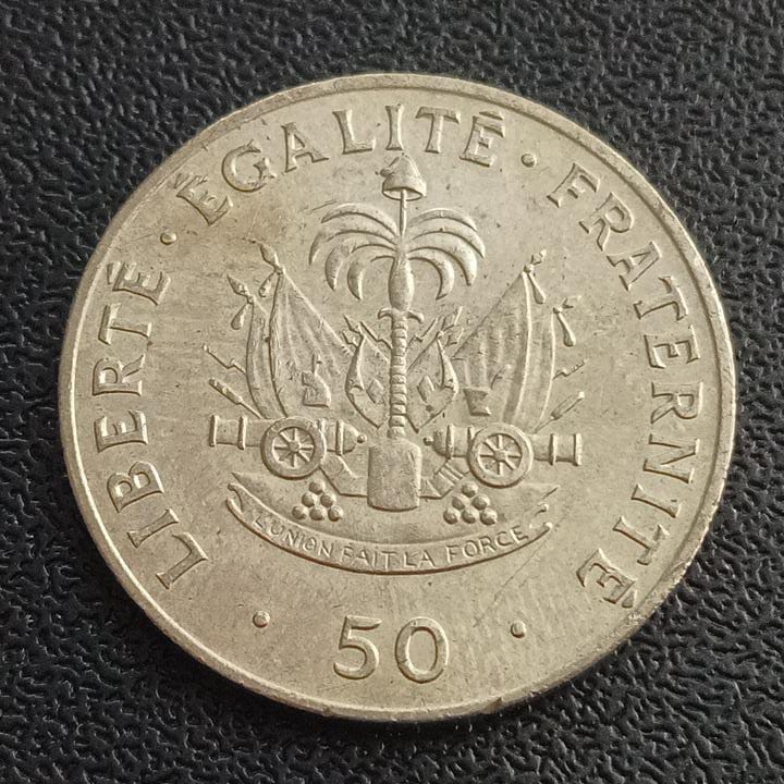 50 Centimes 1991 - Haiti