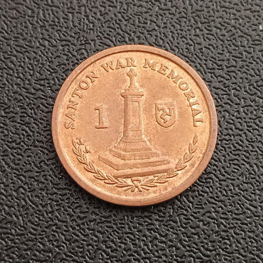 1 Penny - Isle of Man (Santon War Memorial)