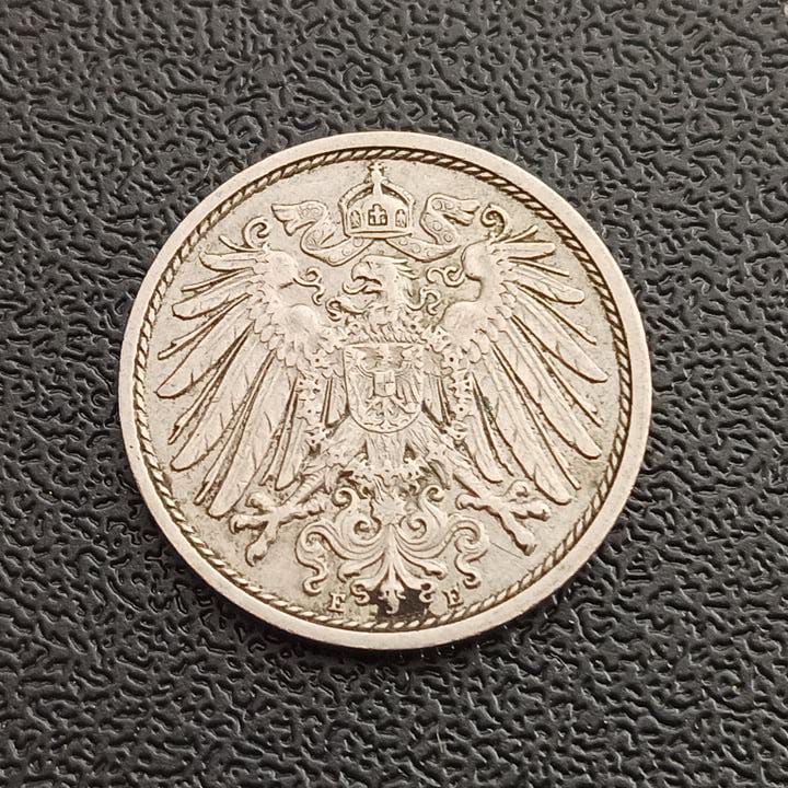 10 Pfennig - Germany (Wilhelm II type 2 - small shield)