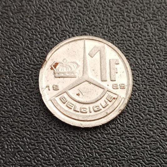 1 Franc Badaouin I - Belgium