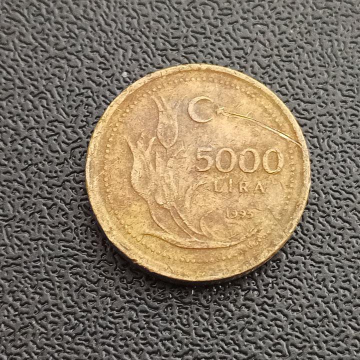 5000 Lira 1993 - Turkey