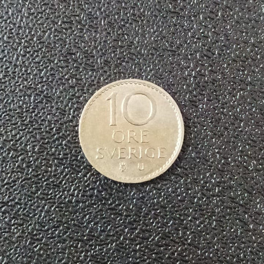 10 Öre - Gustaf VI Adolf - Sweden