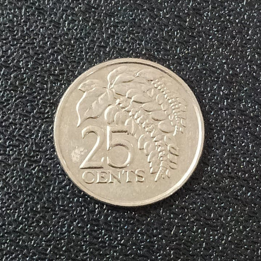 25 Cents  - Trinidad & Tobago