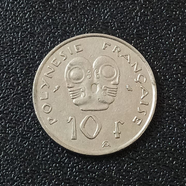 10 Francs 1973 - French Polynesia