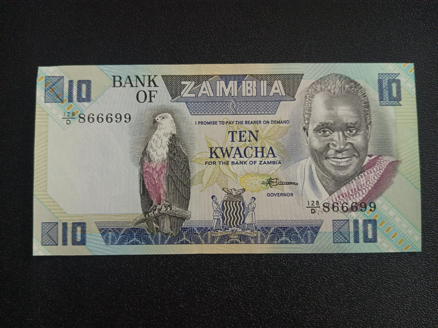 10 Kwacha (1980-1988)UNC - Zambia